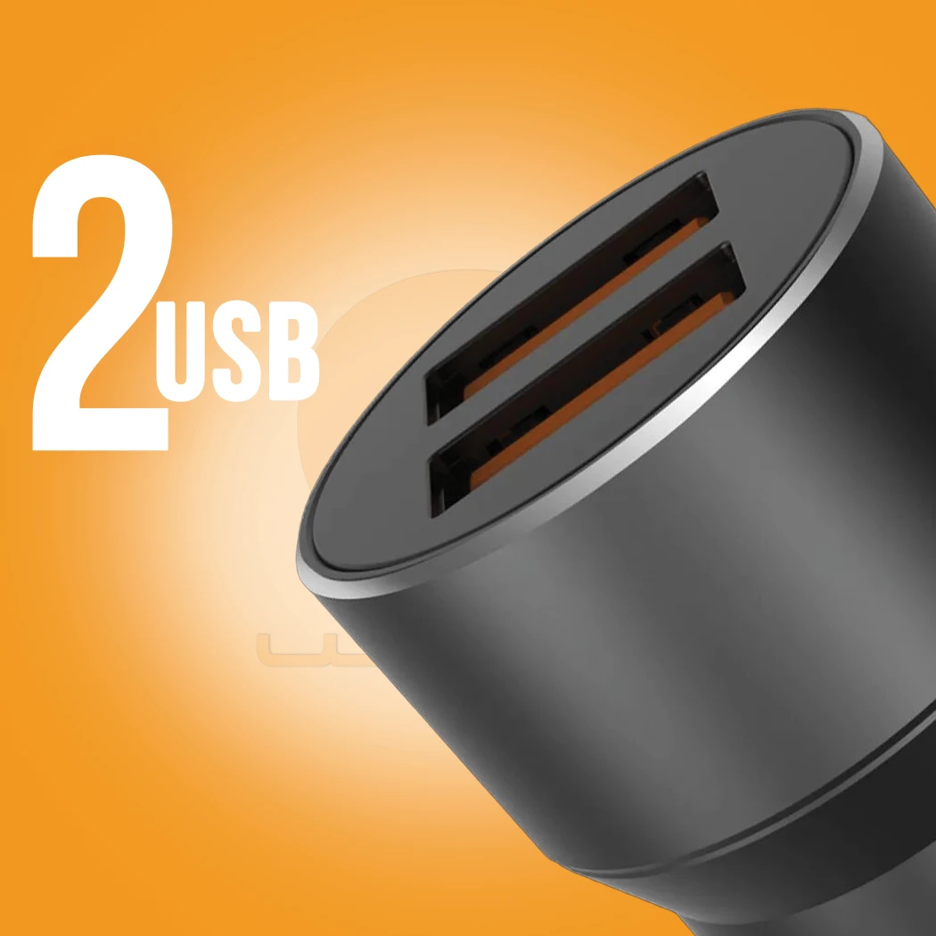 WUW-C177 Dual USB 2.4A Car Charger