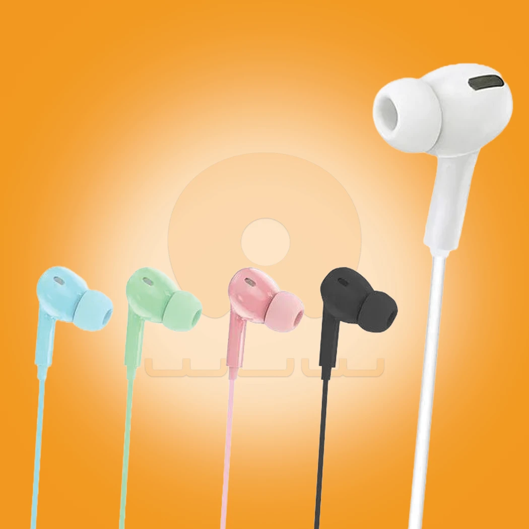WUW-R168 Wired In-Ear Earphones with Mic
