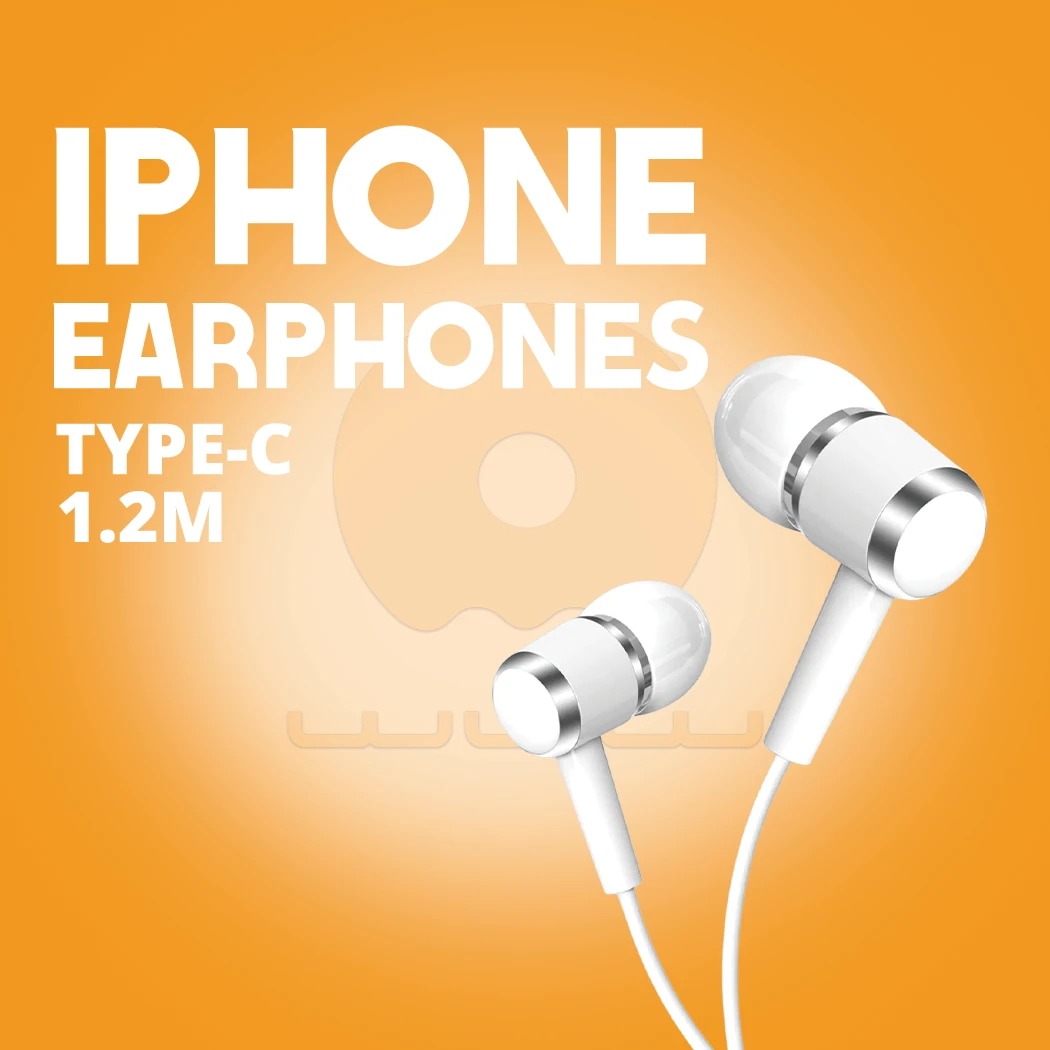 WUW-R179 Type-C Wired In-Ear Earphones with Mic