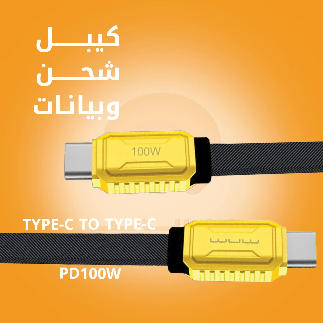 WUW-X198 100W Type-C Braided Fast Charging Cable