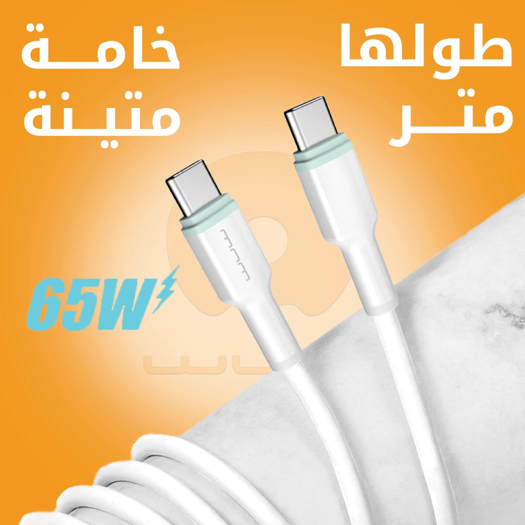WUW-X205 65W PD Type-C Fast Charging Cable
