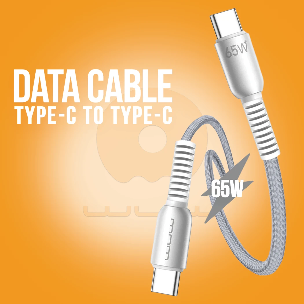 WUW-X229 65W Type-C to Type-C Fast Charging Cable
