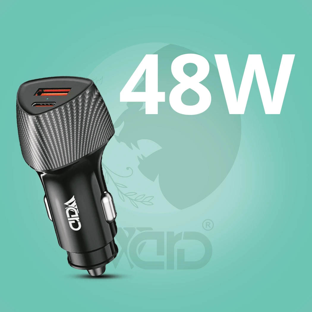 Ward WD-C03 30W Type-C PD & 18W USB-A Fast Car Charger