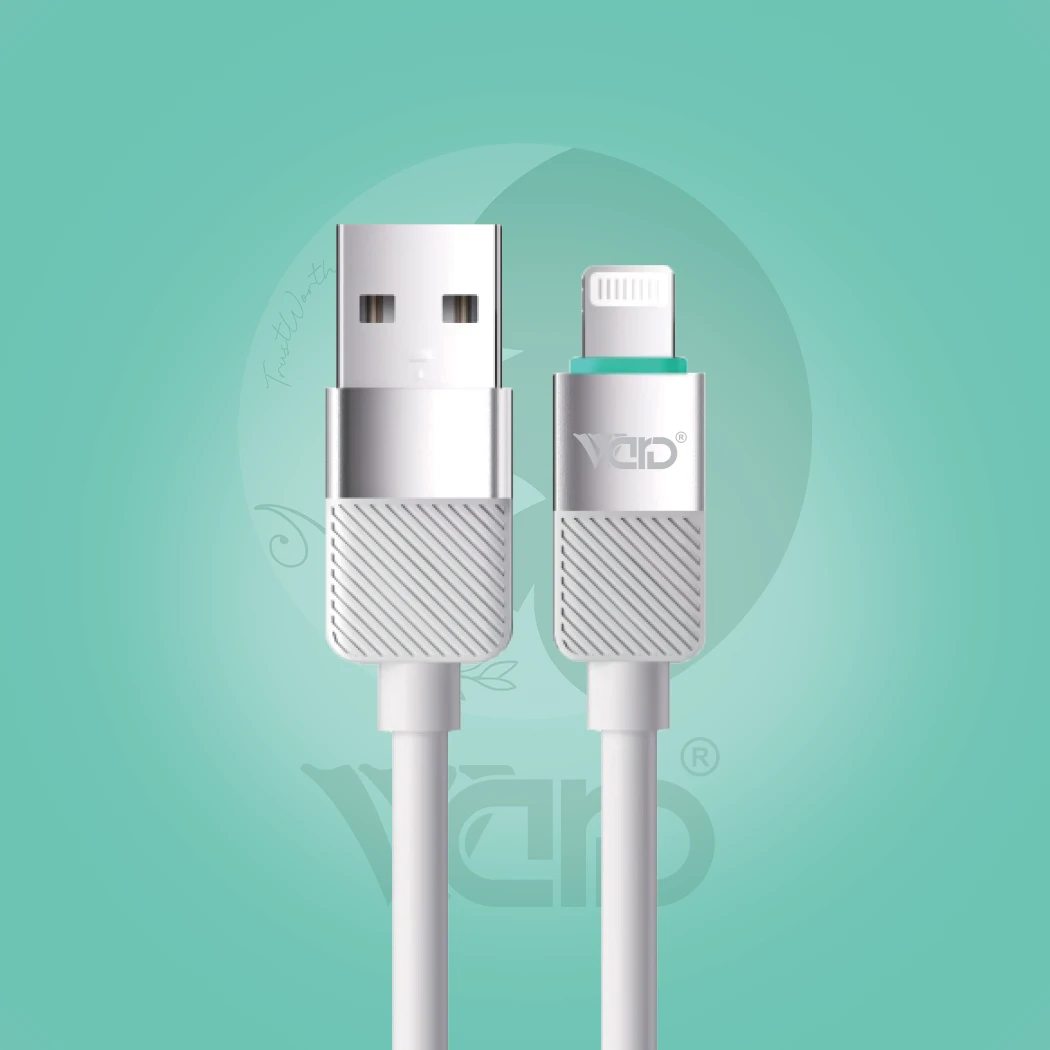 Ward WD-CB26 USB to iPhone Lightning 12W Charging Cable (1.2M - White)
