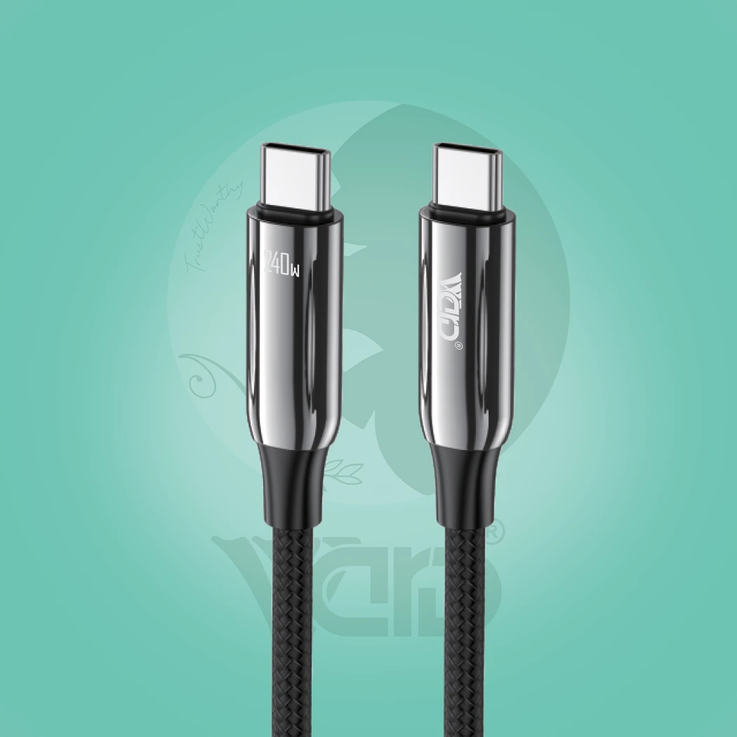 Ward WD-CB29 Type-C to Type-C 240W Ultra Power Fast Charging Cable (1M - Black)