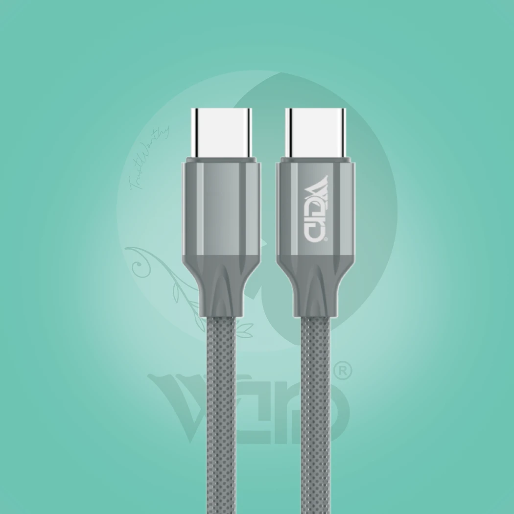 Ward WD-CB30 Type-C to Type-C 100W Fast Charging Cable (1M - Gray)