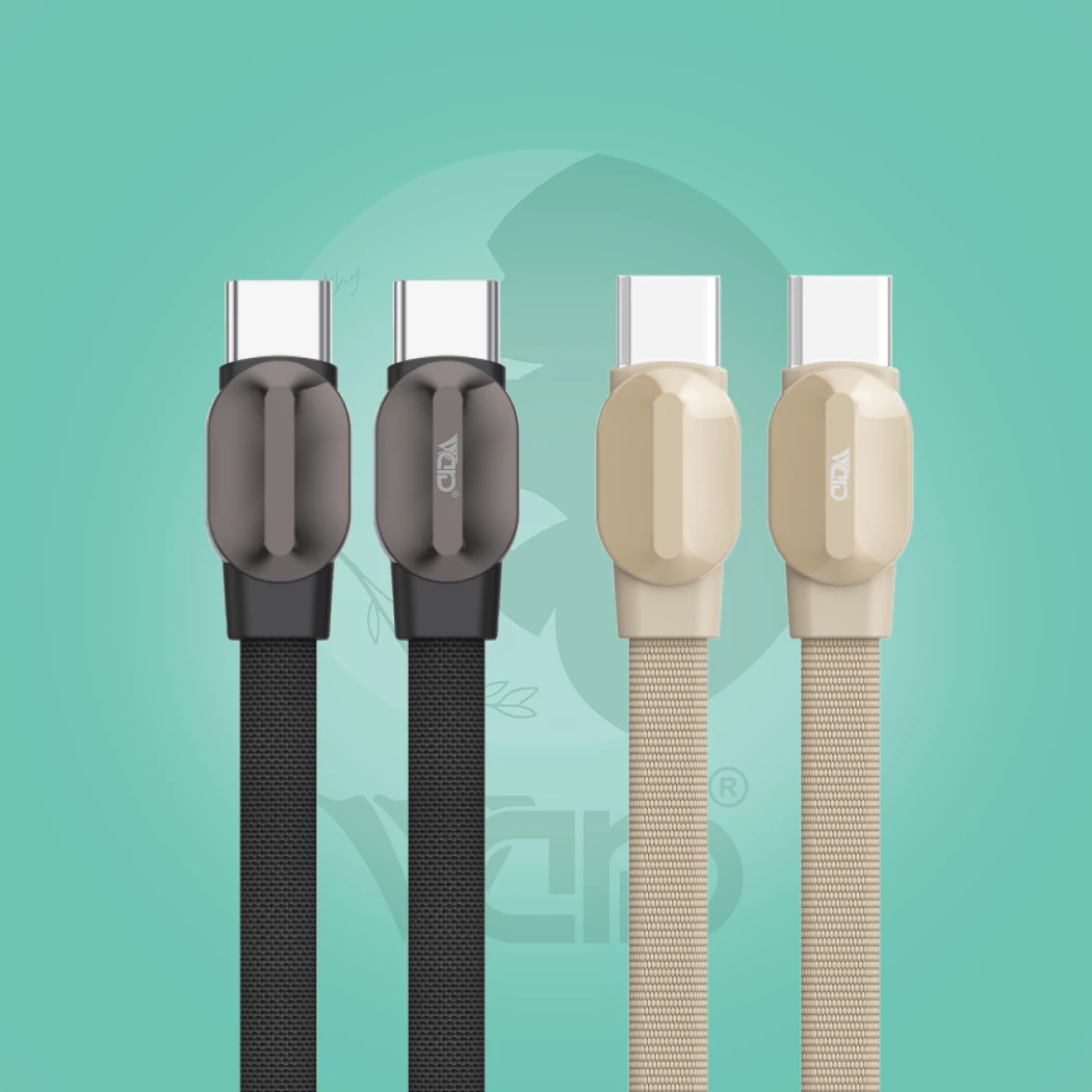 Ward WD-CB33 Type-C to Type-C 65W Fast Charging Braided Cable (2M)