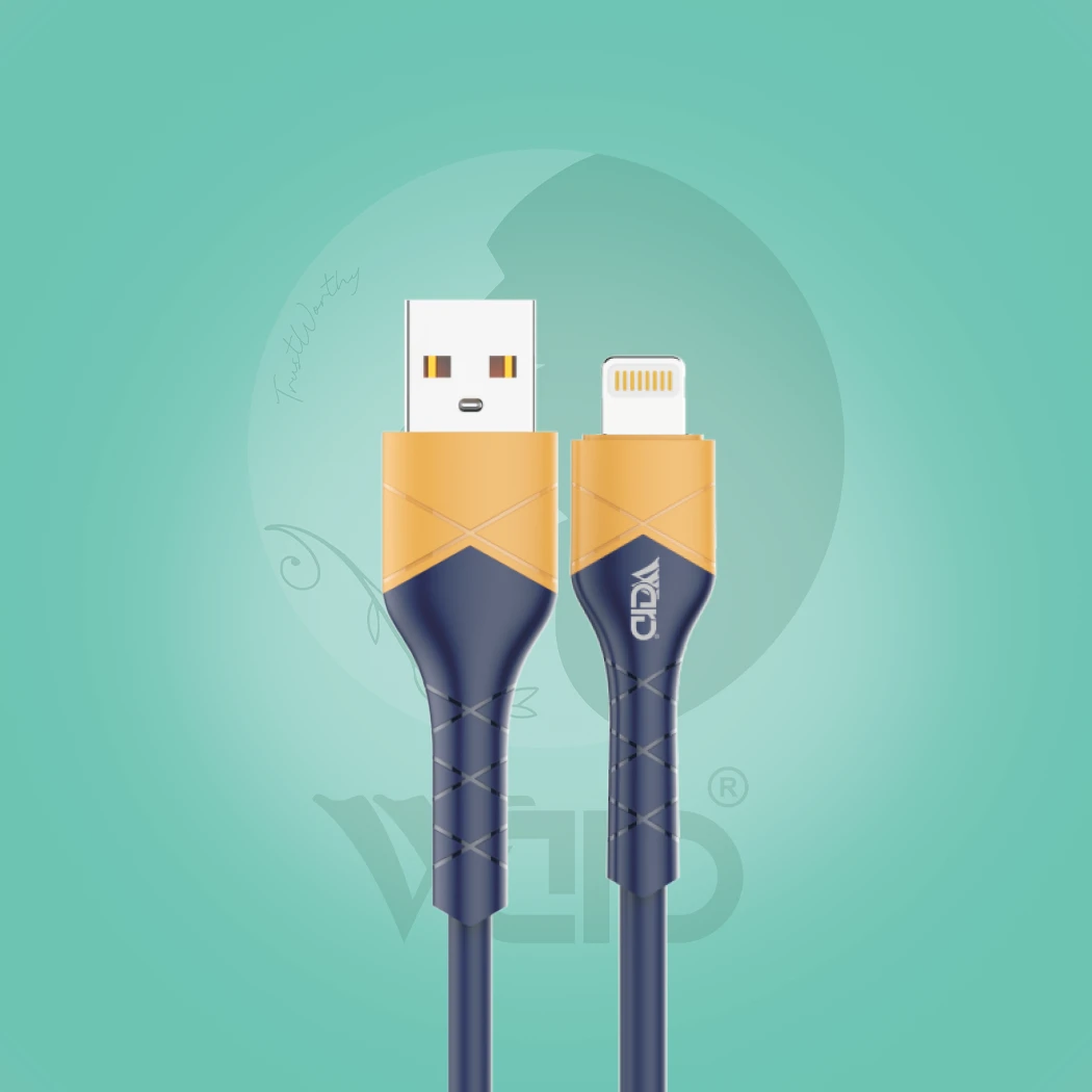 Ward WD-CB55 USB to iPhone Lightning 30W Fast Charging Cable (1M - Blue)