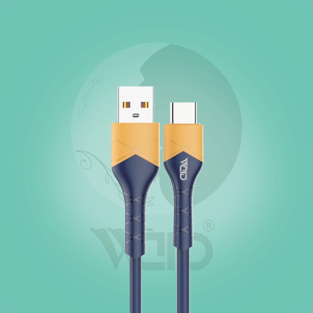 Ward WD-CB56 USB to Type-C 30W Fast Charging Cable (1M - Blue)