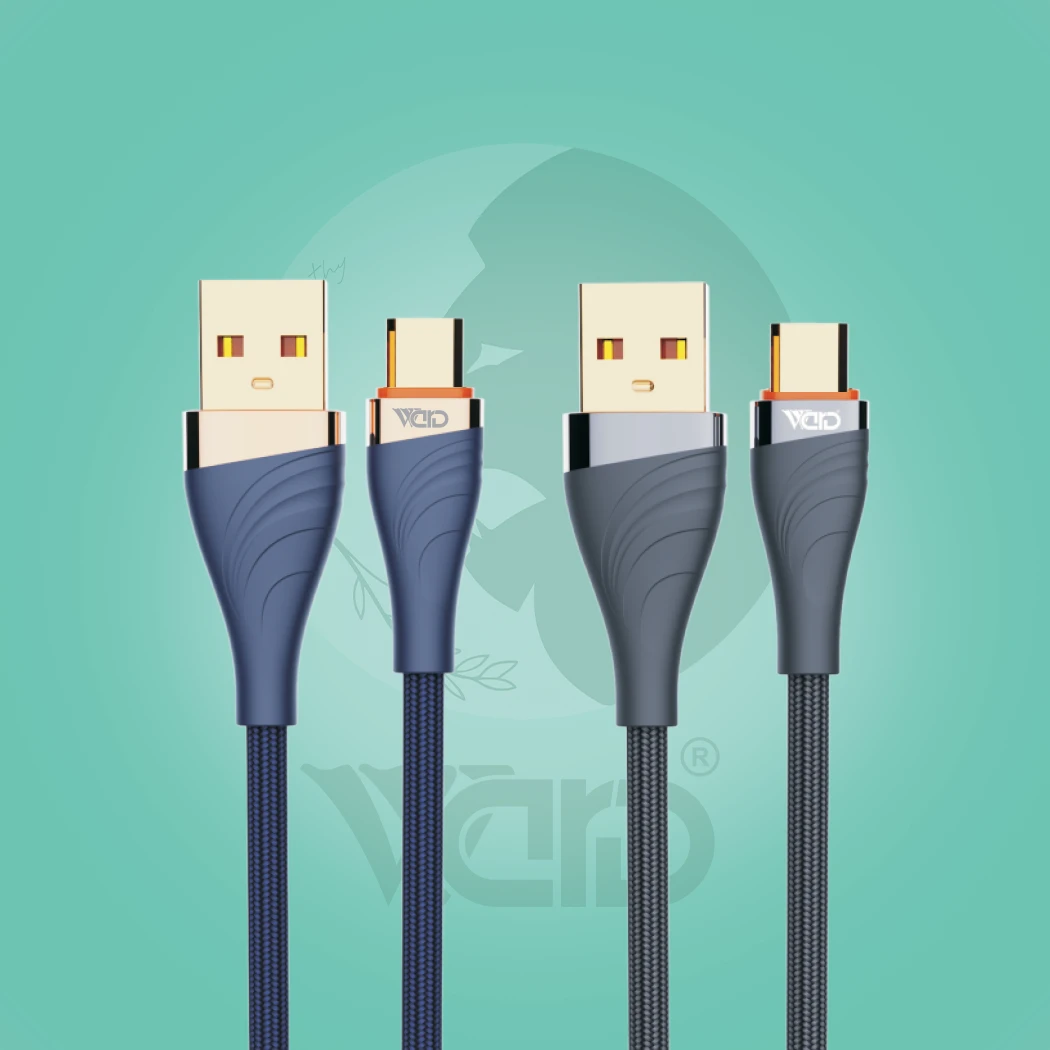 Ward WD-CB68 USB to Micro-USB 30W Fast Charging Cable (1M - Blue/Grey)