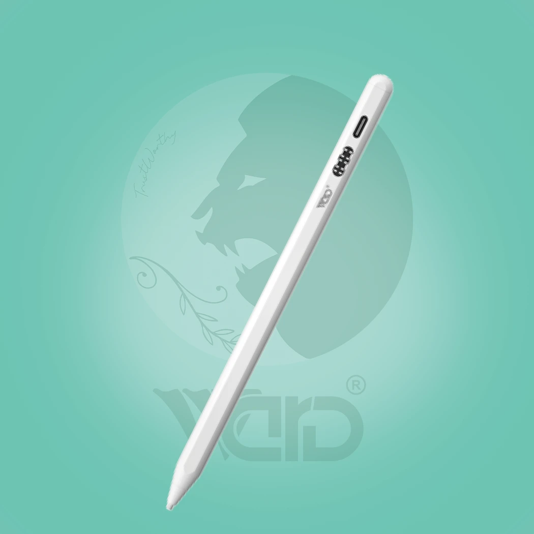Ward WD-P1 Professional Smart Stylus Pen for iPad & Tablets (with Battery Display & Palm Rejection)