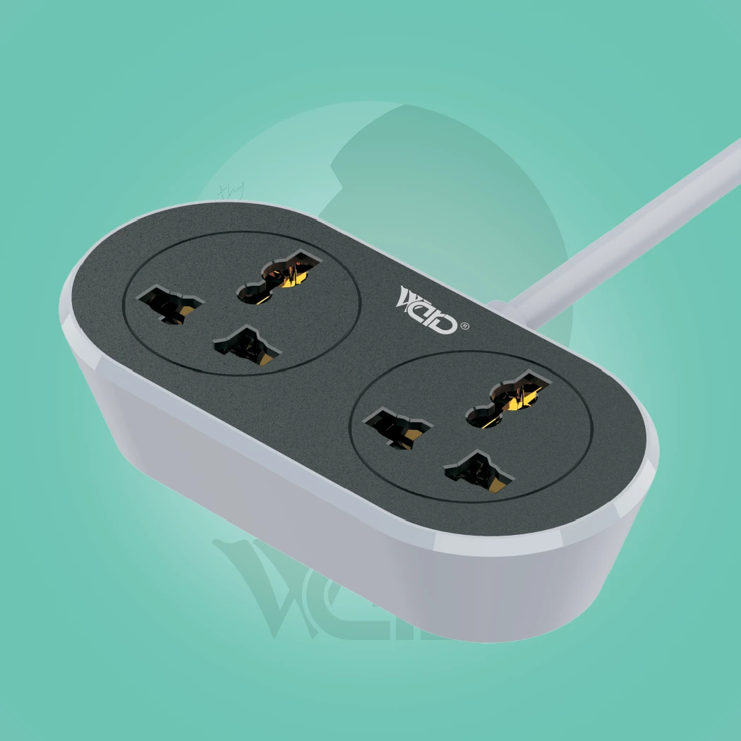 Ward WD-SC02 Heavy-Duty Extension Cord (2500W Max)