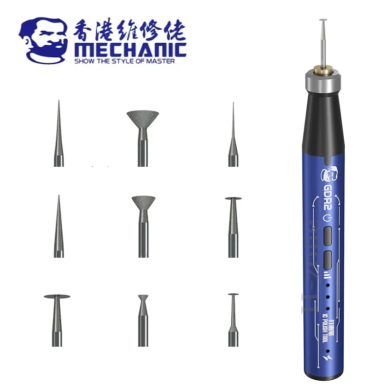 MECHANIC GDR2 High Precision Electric IC Sanding Grinding Pen