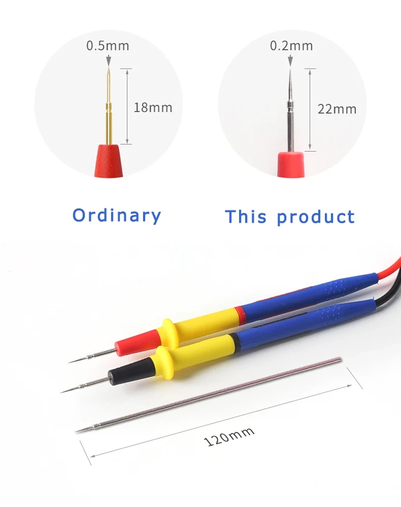 MECHANIC P40 Ultra-Precision Stainless Steel Multimeter Pen Probes