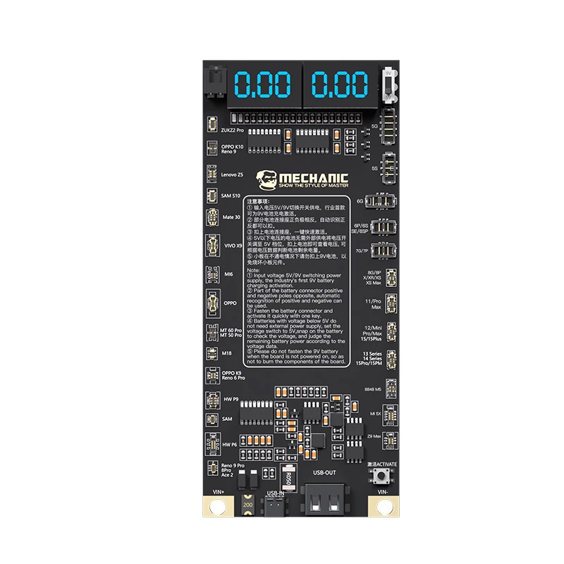MECHANIC F918+ Smart Battery Activation Fast Charging Board