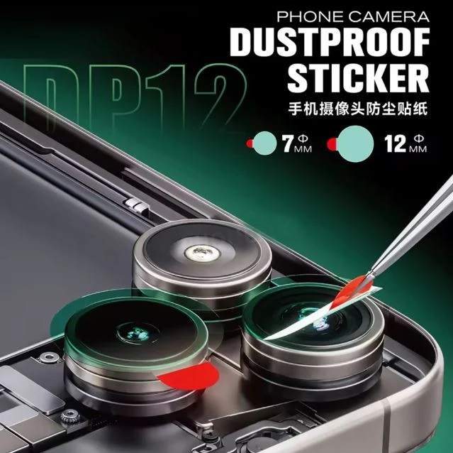 MECHANIC DP12 Mobile Phone Camera Dust-Proof Protective Stickers