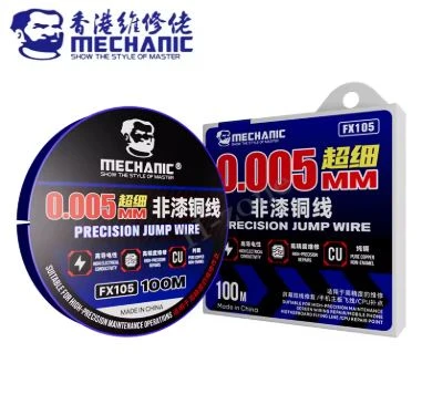 MECHANIC FX105 Ultra-Fine Non-Lacquer Copper Wire (100M)