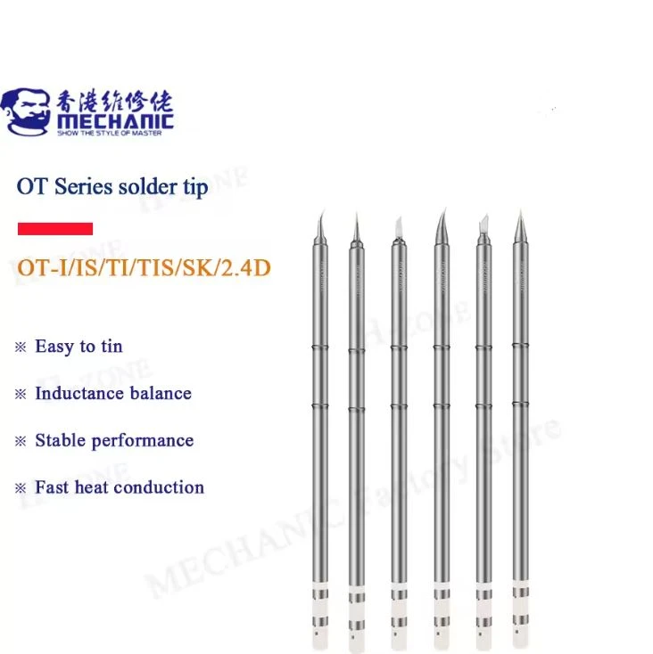 MECHANIC OT Series High-Conductivity Solder Tip Set (OT-I / OT-SK / OT-TI)