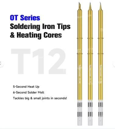 MECHANIC OT Series Pure Copper Solder Tip Set (OT-TI / OT-TS / OT-SK)