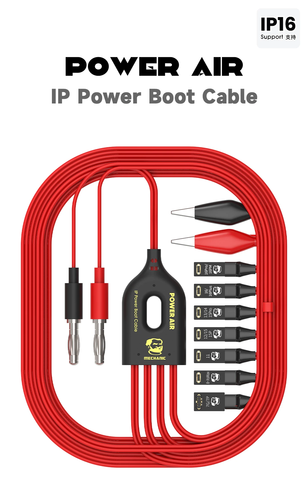MECHANIC Power Air iPhone Power Supply Boot Cable