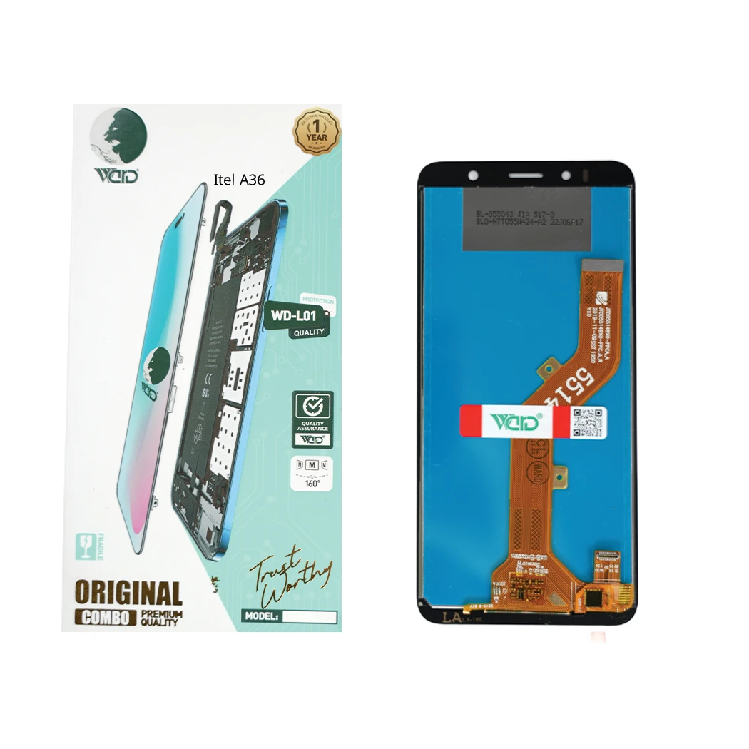 itel A36 Screen