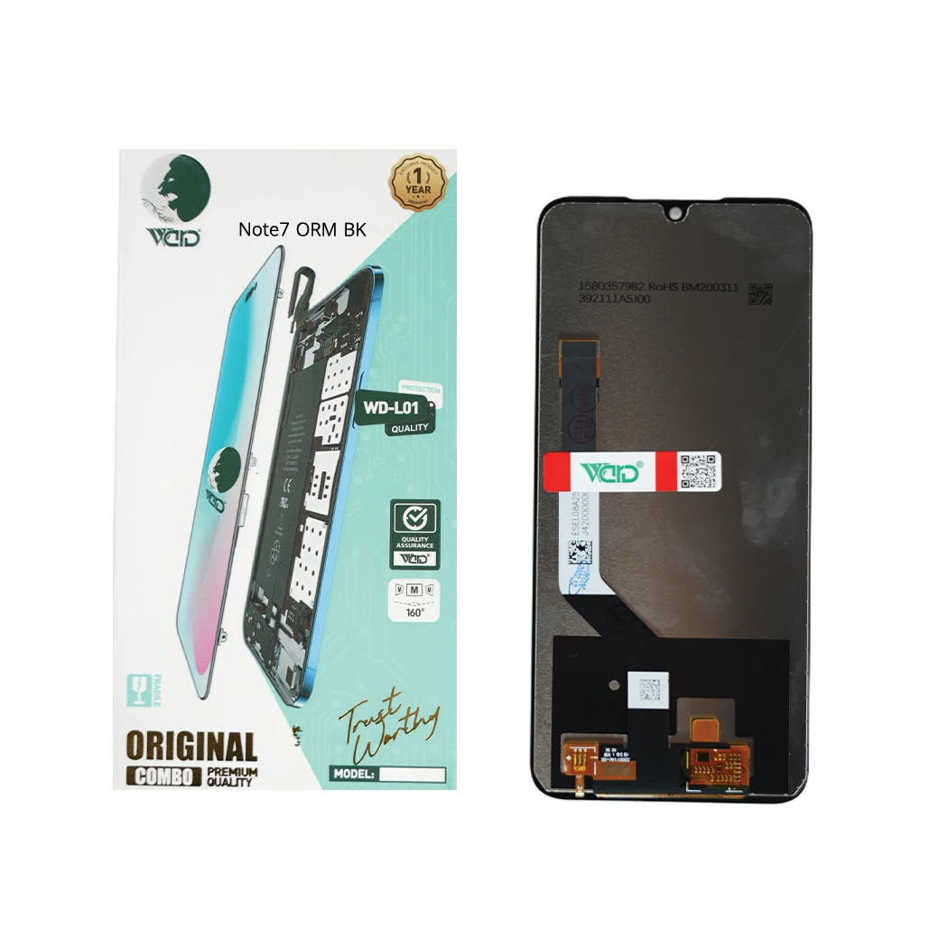 Redmi Note 7 ORM Black Screen