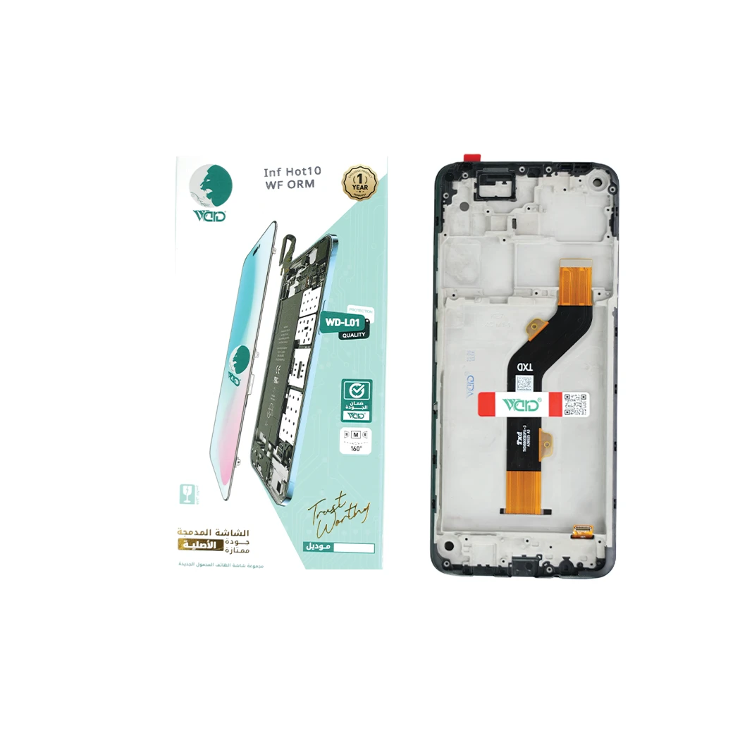 Infinix Hot 10 With Frame ORM Screen