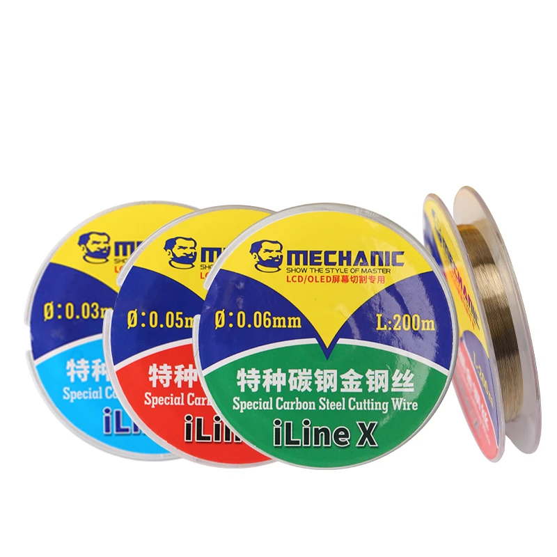 MECHANIC iLine X Special Carbon Steel Screen Cutting Wire (0.05mm * 100M)