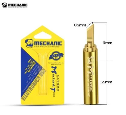 MECHANIC 900M-T-K Pure Copper Knife Soldering Iron Tip