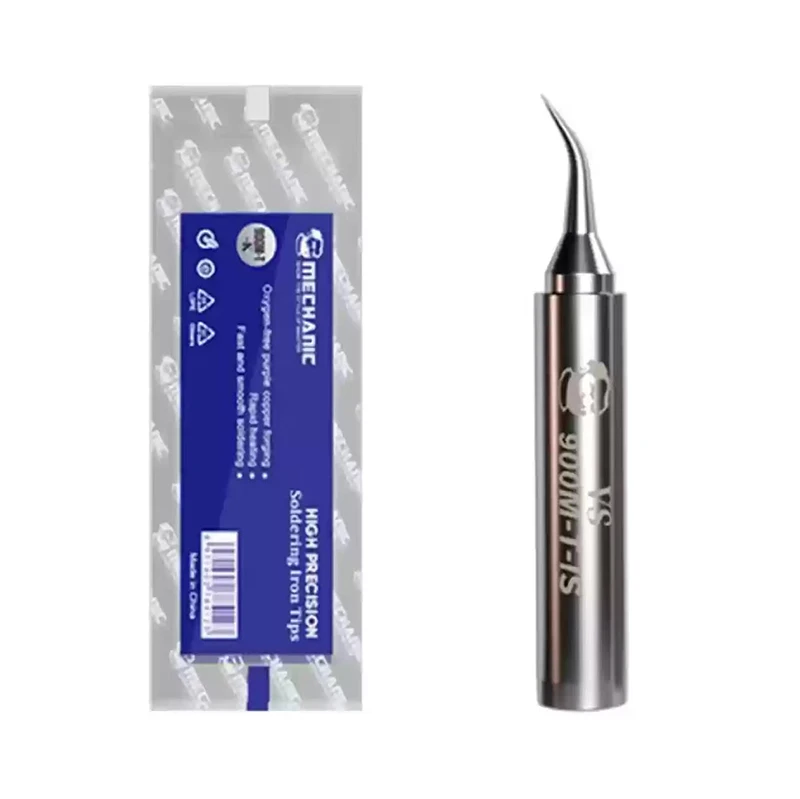 MECHANIC 900M-T-LIS Lengthen Lead-Free Ultra-Fine Curved Soldering Tip