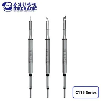 MECHANIC Nano Soldering Iron Tip C115 Series (TI Straight / TS Curved / SK Knife)