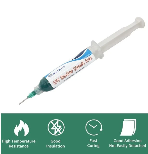 MECHANIC Precision UV Curing Solder Mask Ink Green (3-Pack)