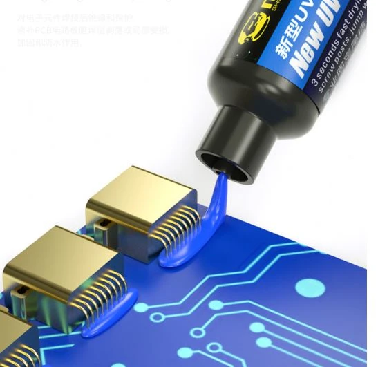 MECHANIC 3S Black Quick-Drying UV Solder Mask Ink PCB Repair Oil
