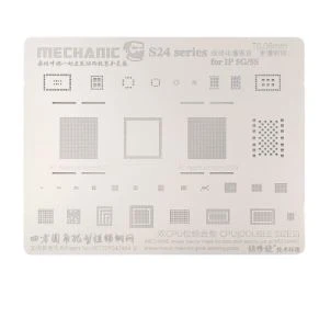 MECHANIC S24-01 High-End BGA Steel Stencil 0.12mm for iPhone 5G/5S Reballing