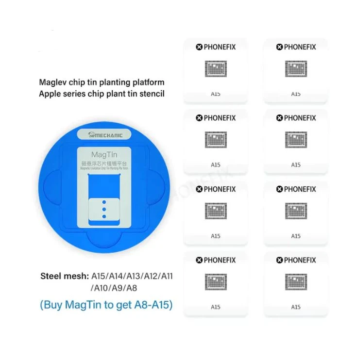 MECHANIC MagTin A8-A16 9-in-1 Maglev IC Planting Reballing Platform