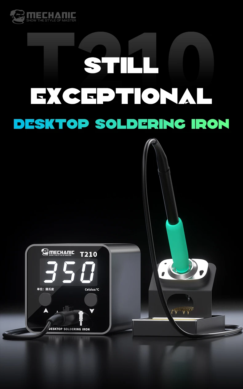 MECHANIC T210 Desktop Intelligent Digital Display Precision Soldering Station