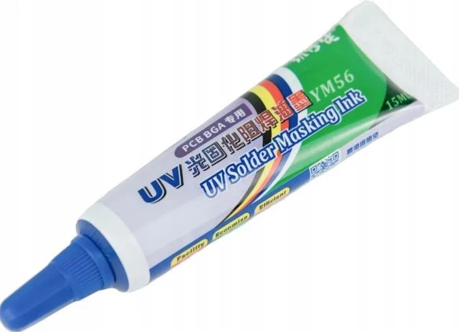 MECHANIC YM56 UV Curing Solder Mask Insulation Ink [Green - 15ML]