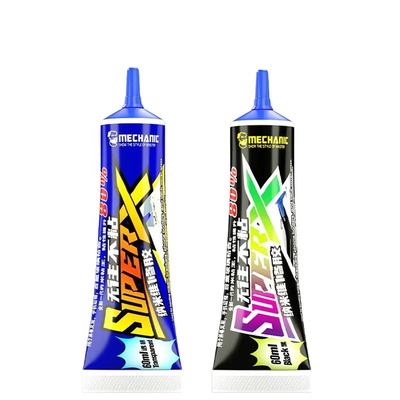 MECHANIC Super X New Nano Structural Repair Adhesive [Black - 60ml]