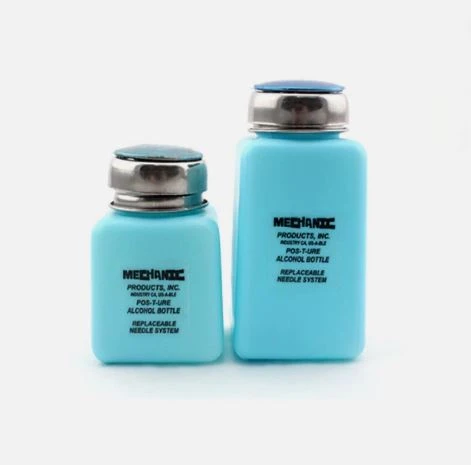 MECHANIC TP01 Anti-Dissipative ESD Protective HDPE Solvent Pump Dispenser Bottle