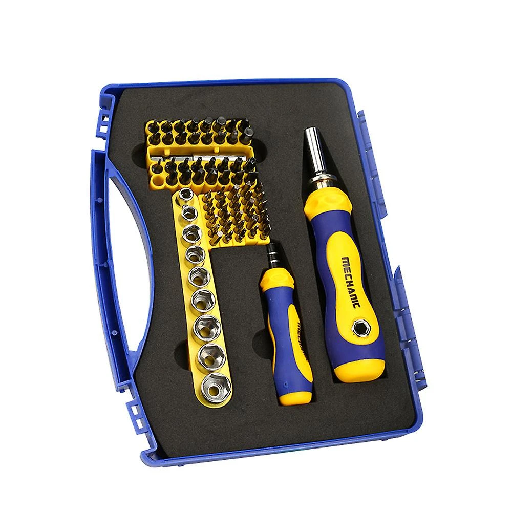 MECHANIC MT-7401 74-in-1 Ultra-Precision Magnetic Screwdriver Bit Master Set