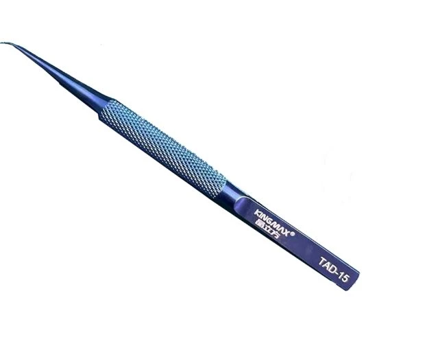 MECHANIC TD-15 T Series Superfine Ultra-Precision Curved SMD Jump Wire Tweezers