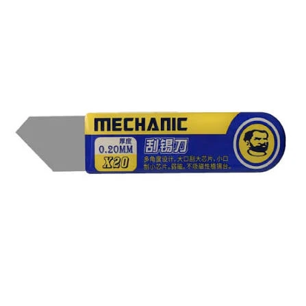 MECHANIC X20 High-Toughness Ultra-Flexible Solder Paste Tin Scraper Knife