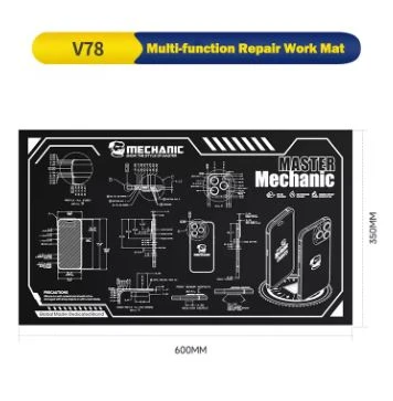MECHANIC V78 Multi-functional Heat-Resistant Magnetic Silicone Repair Work Mat