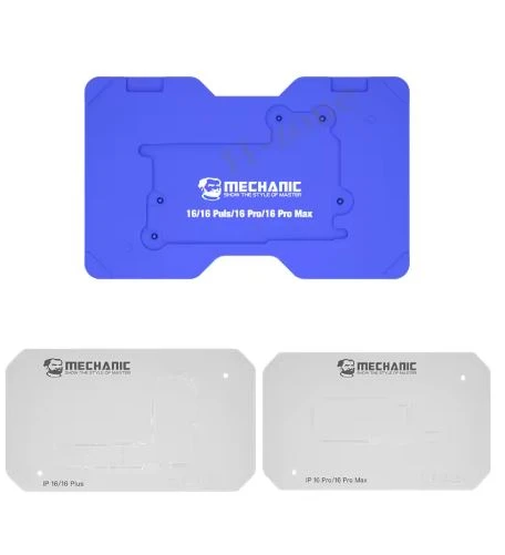 MECHANIC IP16 Series Heating Module Platform with 2pcs Reballing Steel Stencils