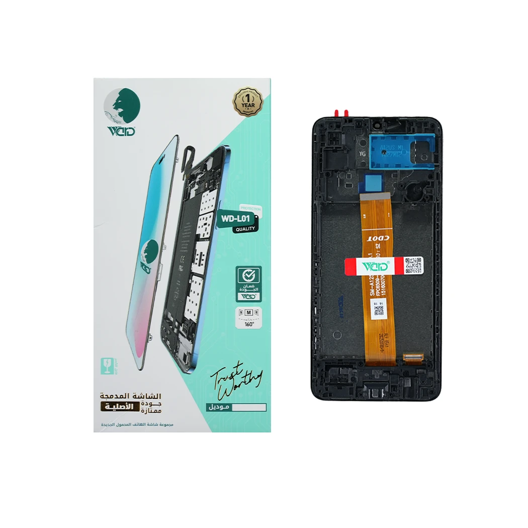 Samsung Galaxy A12 Full LCD Display with Touch Screen Digitizer (WF UNI HD+ Quality - Universal Compatibility)