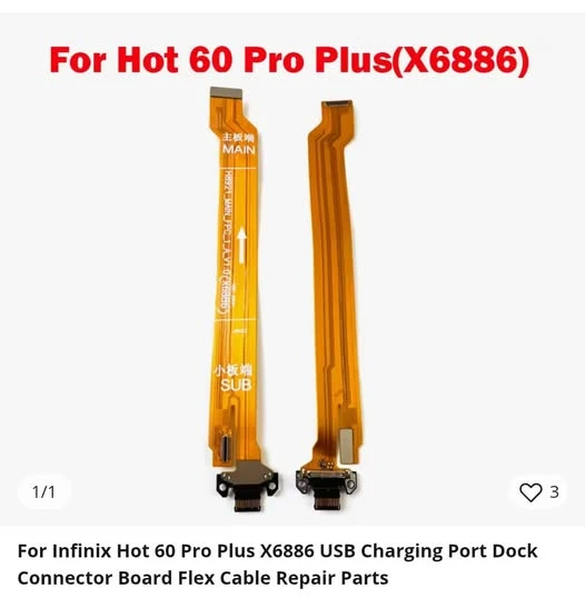 Infinix Hot 60 Pro+ Charging Flex