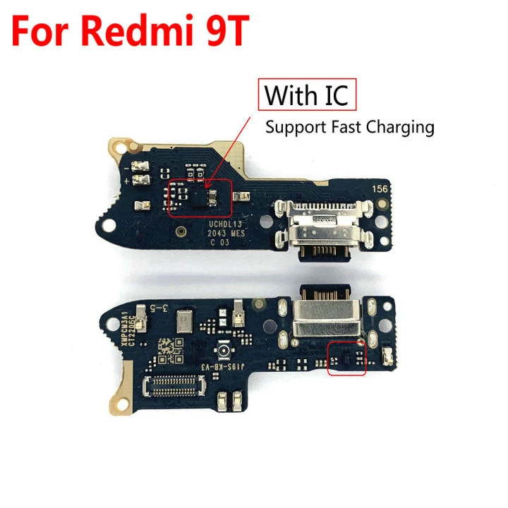 Redmi 9T Charging Flex with IC